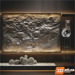 Stone Wall Skp Files